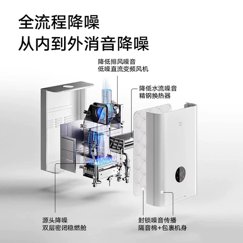 Xiaomi Mijia Интеллектуальная постоянная температура газовой водонагреватель 16LS10 Дом Природный газ водонагреватель вода Серворет 03