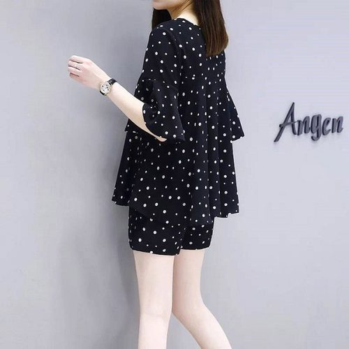 亏本冲量淘宝特价版厂家清仓限时抢购夏天休闲套装女装秒杀胖mm显 - 图2