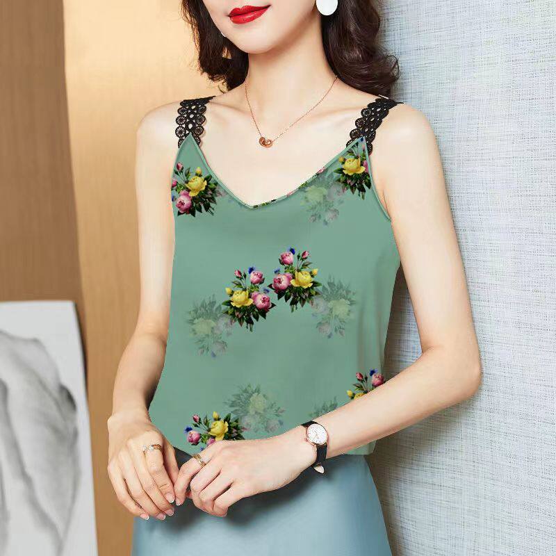 特价版淘宝断码品牌女装新品无袖冰丝小背心外穿吊带内搭打底衫上