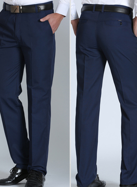 2022 New Casual Pants Men 100% Cotton Flannel Pant Business