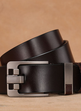 Cow Genuine Leather Luxury Strap Male Belts for Men New Larg