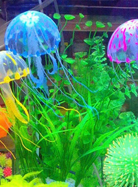 Aquarium Artificial Luminous Lionfish Fish Tank Aquatic Land