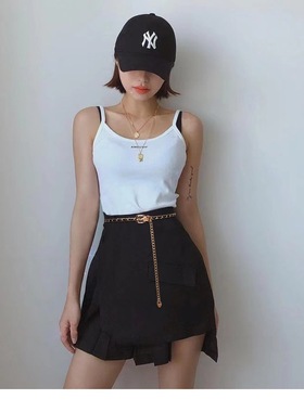 Metal Chain Belts for Women Waistbands Long Tassel for Suita