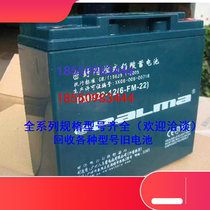 PALMA eight-horse accumulator PMH22-12 12V22AH lead-acid-free maintenance UPS emergency lighting system lighting system