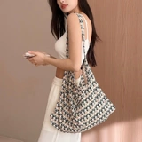 Шоппер, сумка через плечо на одно плечо, тканевый мешок, Южная Корея, этнический стиль