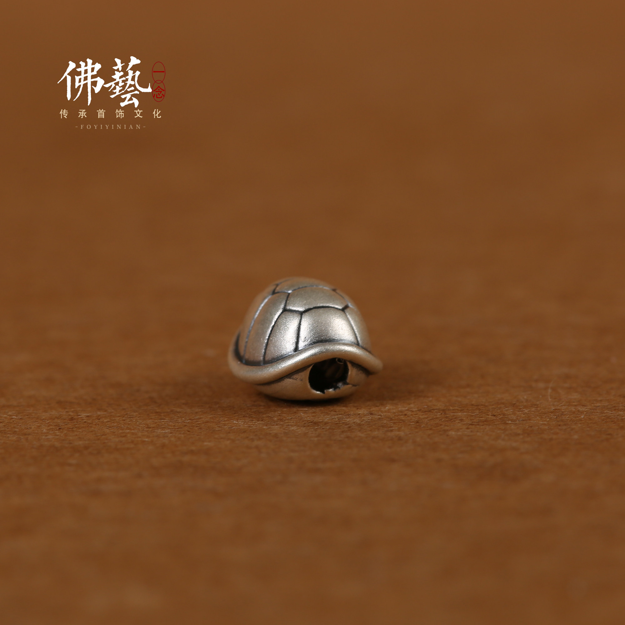 999足银富甲一方纯银配件龟甲背云女手链手绳项链隔珠diy配饰挂件,淘宝优惠券,粉丝福利购,淘宝优惠卷