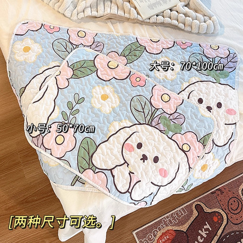 姨妈垫月经垫防水可洗生理期宿舍隔夜床垫成人防漏例假经期隔尿垫 - 图0