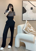 Even body pants women 2022 Summer new small Fashion Casual Cuddling Bags Advanced slim crowdpants