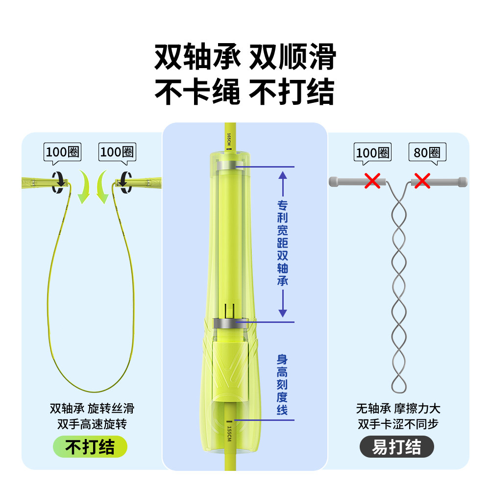 夺冠顺式儿童跳绳小学生专用考试一年级幼儿园初学专业竞速跳绳,淘宝优惠券,粉丝福利购,淘宝优惠卷