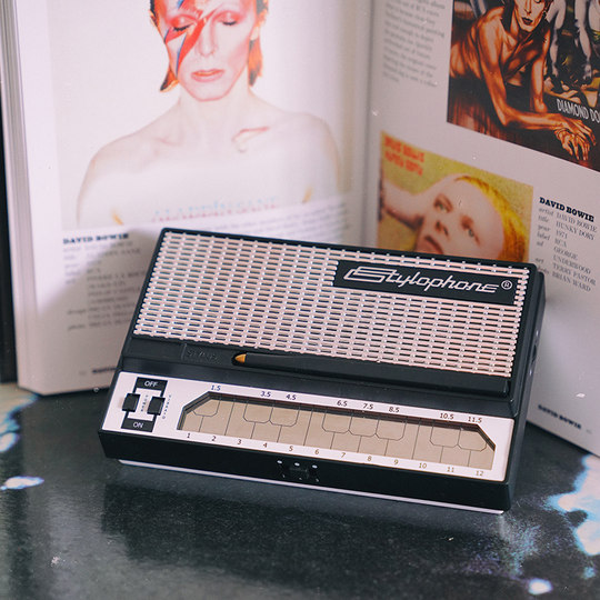Stylophone S1口袋合成器 David Bowie 迷你电子乐器复古音乐玩具