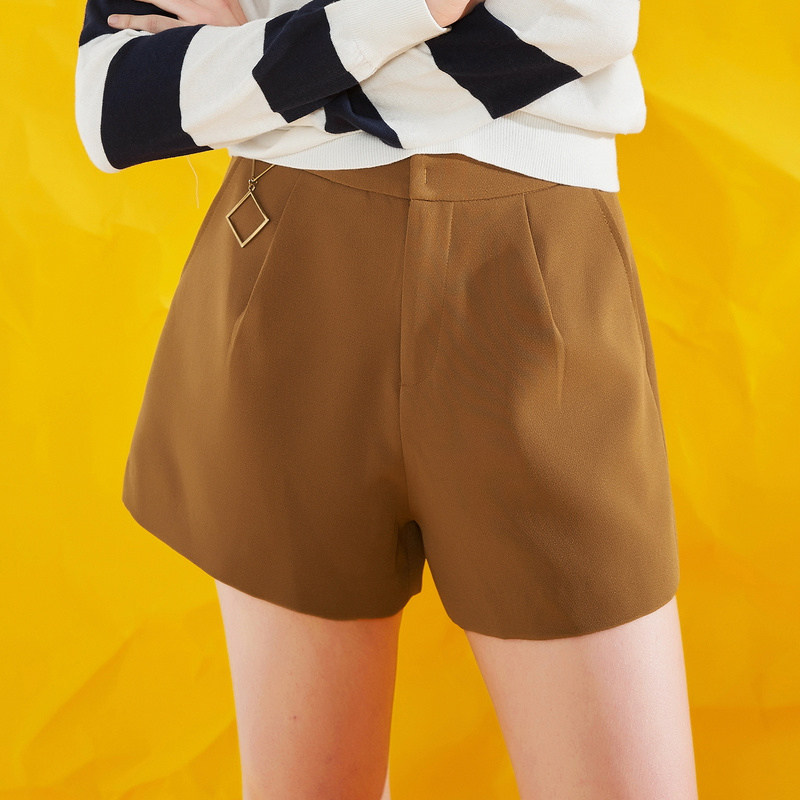 艾格休闲宽松气质2023春夏阔腿裤 艾格旗舰休闲裤