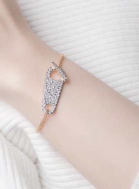 jcj时装珠宝锁扣装饰手链