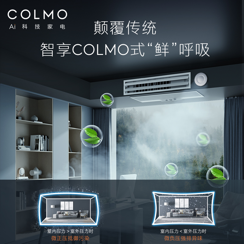 COLMO 新象系列变频家用中央空调多联机 两管制5匹6匹7匹 - 图1