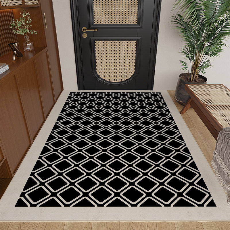 高级感地垫入户门垫进门门口脚垫中古玄关垫子家用耐脏防滑地毯,淘宝优惠券,粉丝福利购,淘宝优惠卷