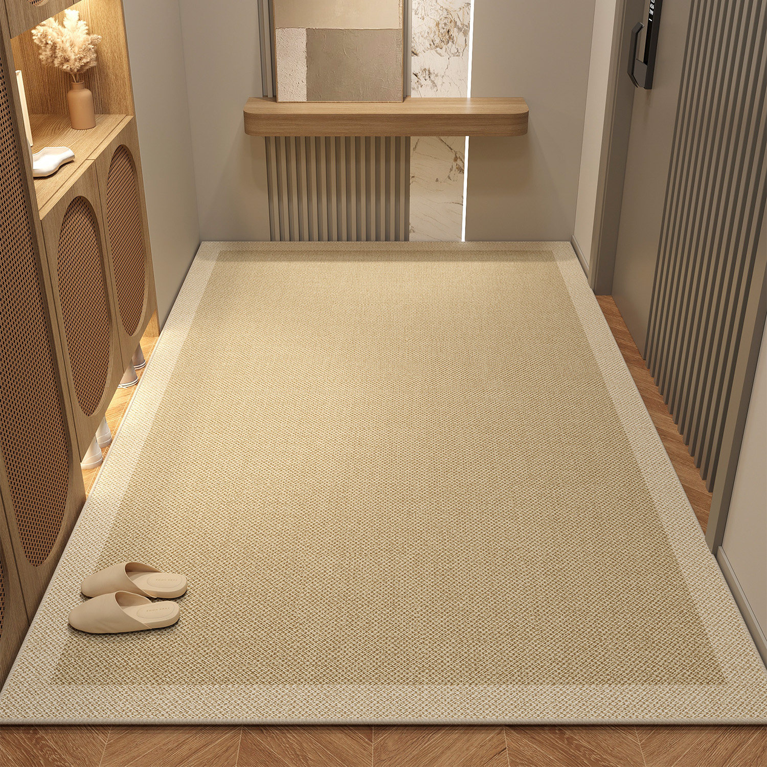 地垫高级入户门除尘脚垫玄关大门口进门防滑地毯户外简约门垫,淘宝优惠券,粉丝福利购,淘宝优惠卷