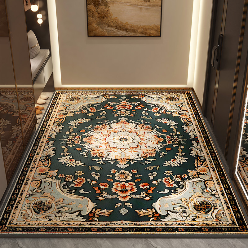 高级感欧式进门地垫入户门垫防滑耐脏大门口垫子家用地毯玄关脚垫,淘宝优惠券,粉丝福利购,淘宝优惠卷