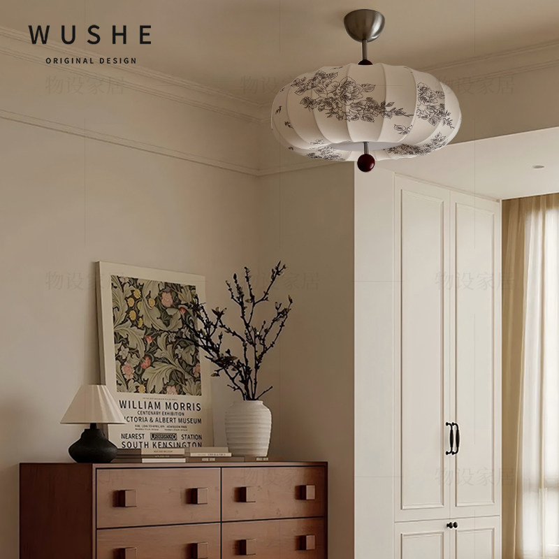 富贵法式复古中古吊灯卧室灯主灯餐厅灯书房房间主卧奶油风灯具,淘宝优惠券,粉丝福利购,淘宝优惠卷