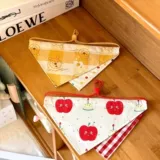 Регулируемый двусторонний слюнявчик, шарф, нагрудник, аксессуар