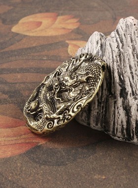 纯铜腰牌挂件古风配饰飞鱼服腰配