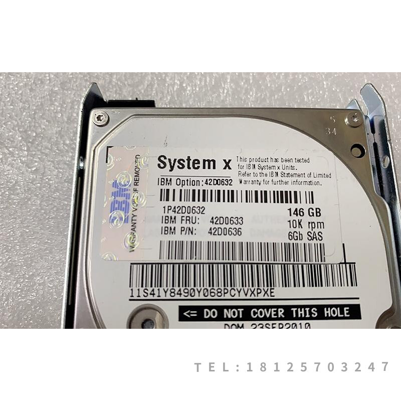 IBM 42D0638 300G 10K 6GB SAS 2.5 42D0637 42D0641服务器硬盘-图2