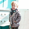 Children's down jacket thin off-season baby