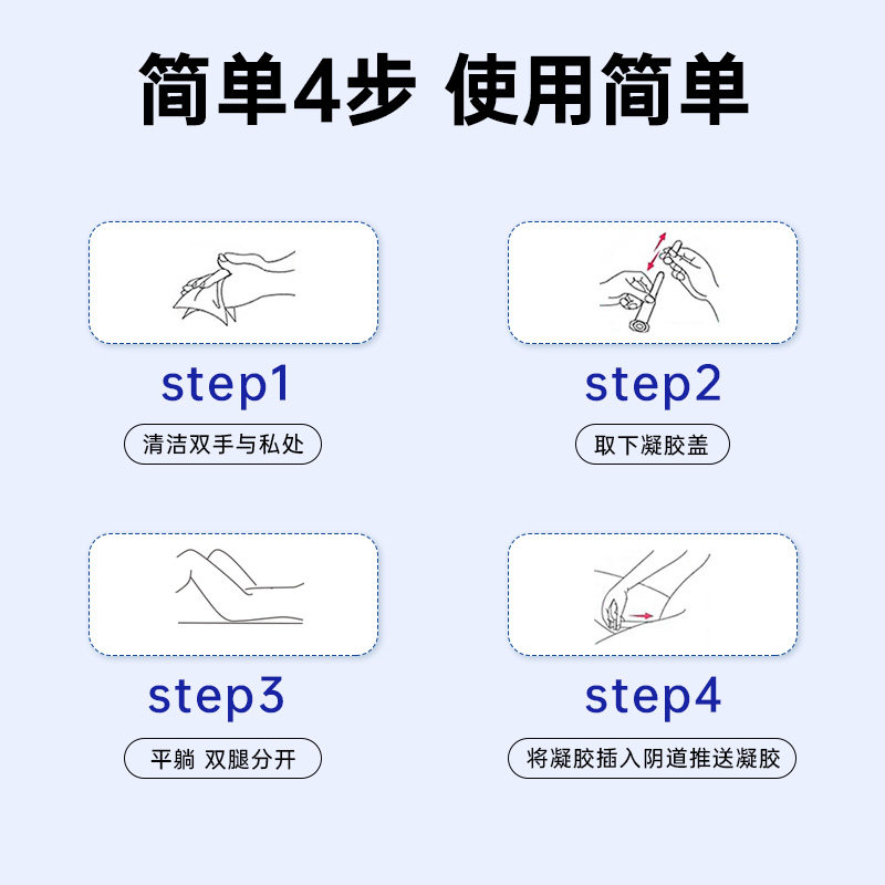 妇炎洁医用妇科凝胶抑菌正品宫颈糜烂阴道炎白带异味瘙痒私处护理