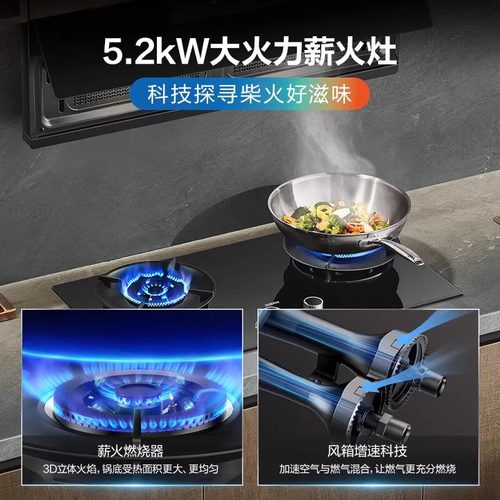 老板56BA-E2定时燃气灶联动55B7A-D2干烧57B9A-D2P小灶王23BX-E1 - 图1