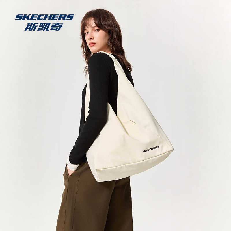 斯凯奇官方outlets单肩斜挎包三角包时尚大容量拉链口袋上班通勤,淘宝优惠券,粉丝福利购,淘宝优惠卷