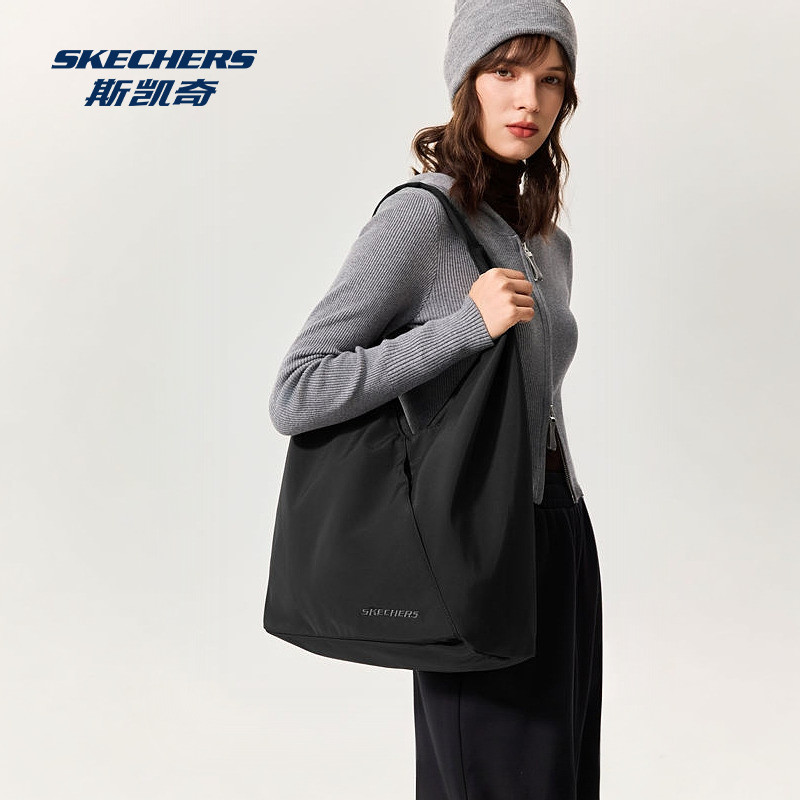 斯凯奇官方outlets单肩斜挎包三角包时尚大容量拉链口袋上班通勤,淘宝优惠券,粉丝福利购,淘宝优惠卷