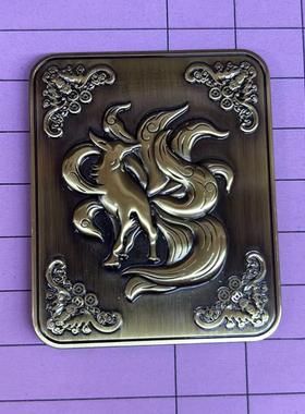 【钟馗】新款高档唐卡吊坠项链金牌民族风挂件装饰品小型装饰画潮