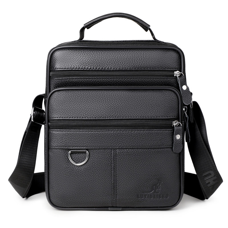 新款男士包袋单肩包斜挎包牛皮男包休闲商务公文包头层牛皮小背包,淘宝优惠券,粉丝福利购,淘宝优惠卷