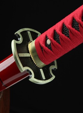 锻打刀剑1045钢动漫冷兵器海贼王传统宝剑影视工艺品收藏未开刃