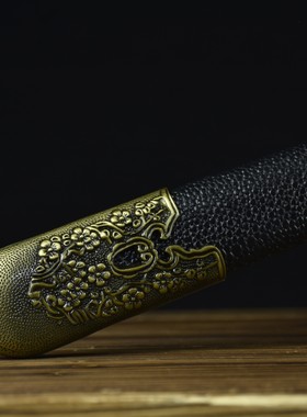 锻打刀剑不锈钢一体唐横刀防身收藏影视宝剑摆件硬剑兵器未开刃