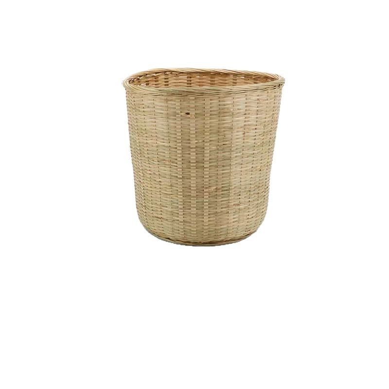 竹筐收纳筐大号竹篓加高竹编筐编织圆形篓水果商用蔬菜家用厨房,淘宝优惠券,粉丝福利购,淘宝优惠卷