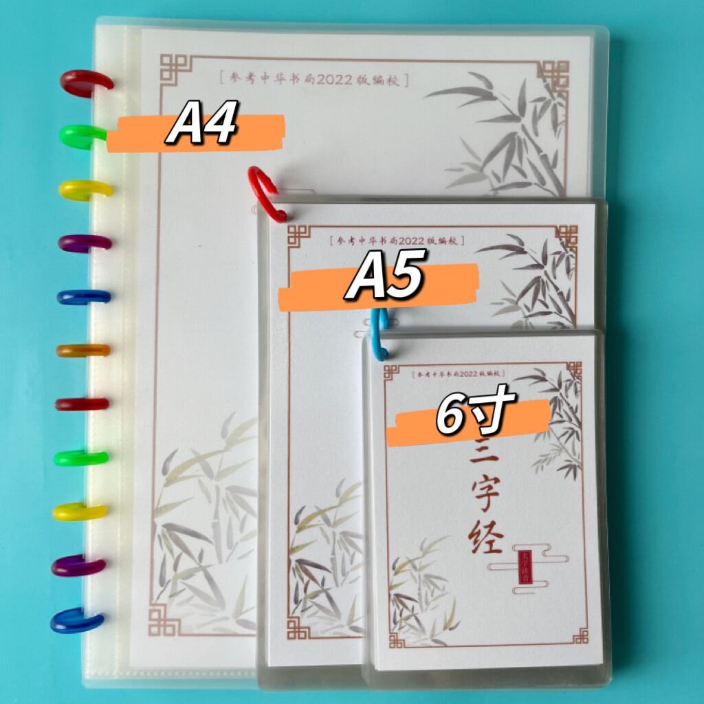 三字经百家姓千字文弟子规拼音大字诵读小学生幼小衔接国学经典-图1