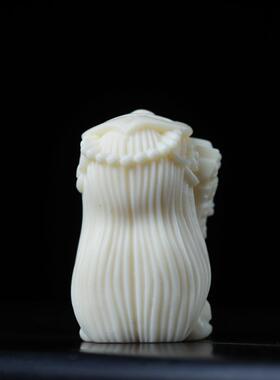 99号扎基拉姆鹿角雕刻轻奢小众项链男高级感毛衣项链女生新款潮绳