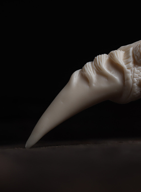 79号大号龙牙鹿角雕刻生肖守护神本命佛吊坠男女项链配饰品手把挂