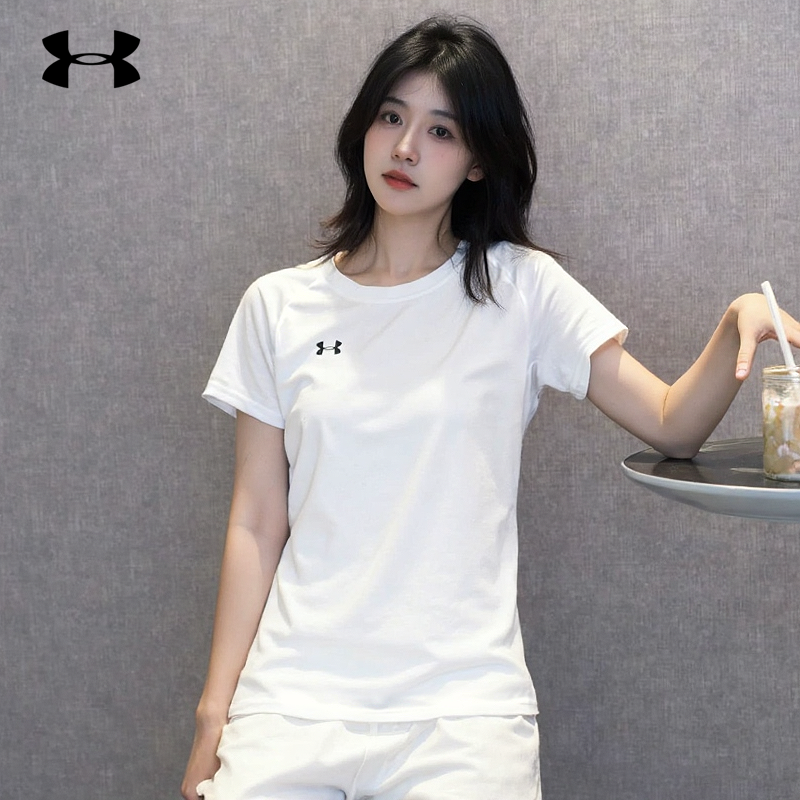 安德玛女短袖官方正品夏季新款速干衣瑜伽健身透气速干运动T恤,淘宝优惠券,粉丝福利购,淘宝优惠卷