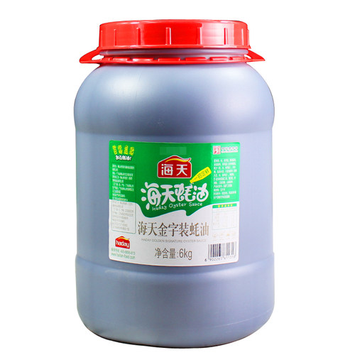海天金字装蚝油6kg餐饮商用实惠大桶12斤装耗油勾芡烧烤火锅蘸料 - 图3