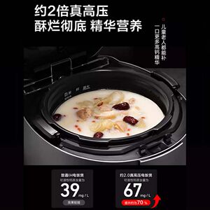 松下电压力锅PE502家用5升大容量焖炖多功能电饭煲4人日本电饭锅