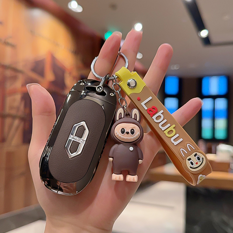 适用问界新m8钥匙套2025款m9金属m7pro华为m5ultra高档aito保护壳 - 图2