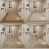 Light luxury Nordic home anti-slip cuttable floor mat