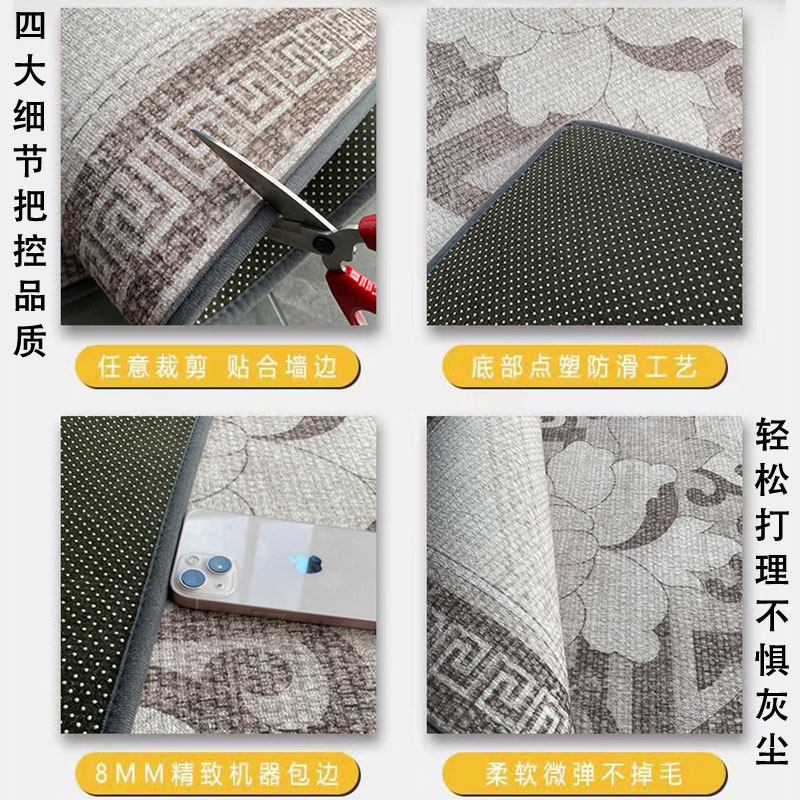 轻奢入户地毯新中式入户门地垫门垫玄关门口进门脚垫定制家用地垫