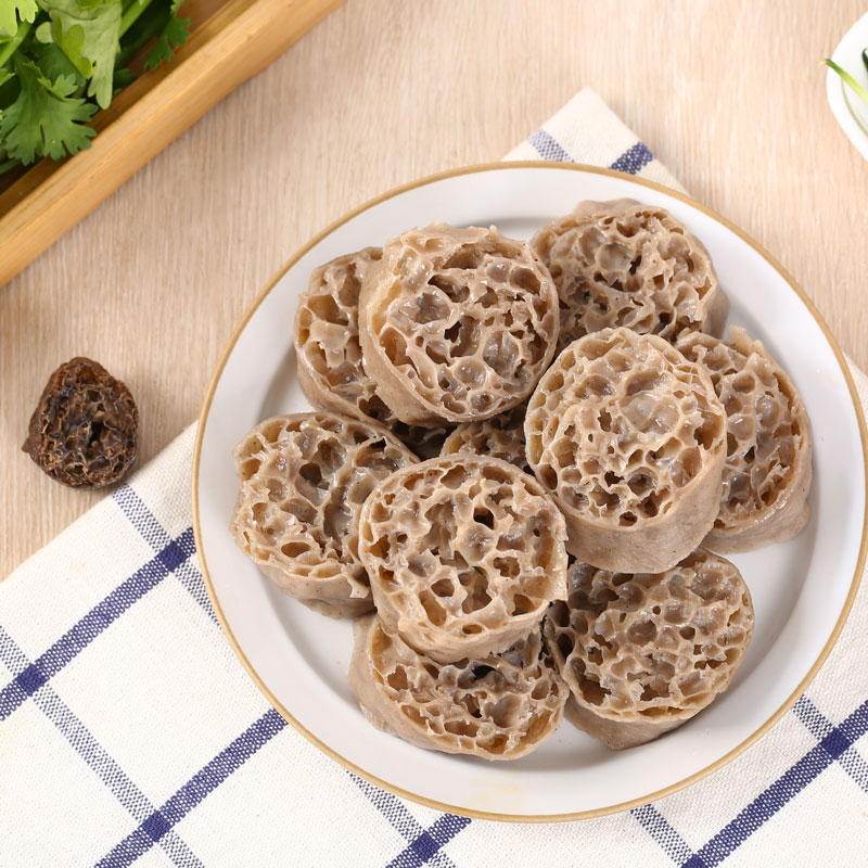 粮品佳 荞麦吸汁面藕0脂肪黑全麦免煮网红面筋圈速食凉拌油炸火锅_粮油调味_速食_干货_烘焙
