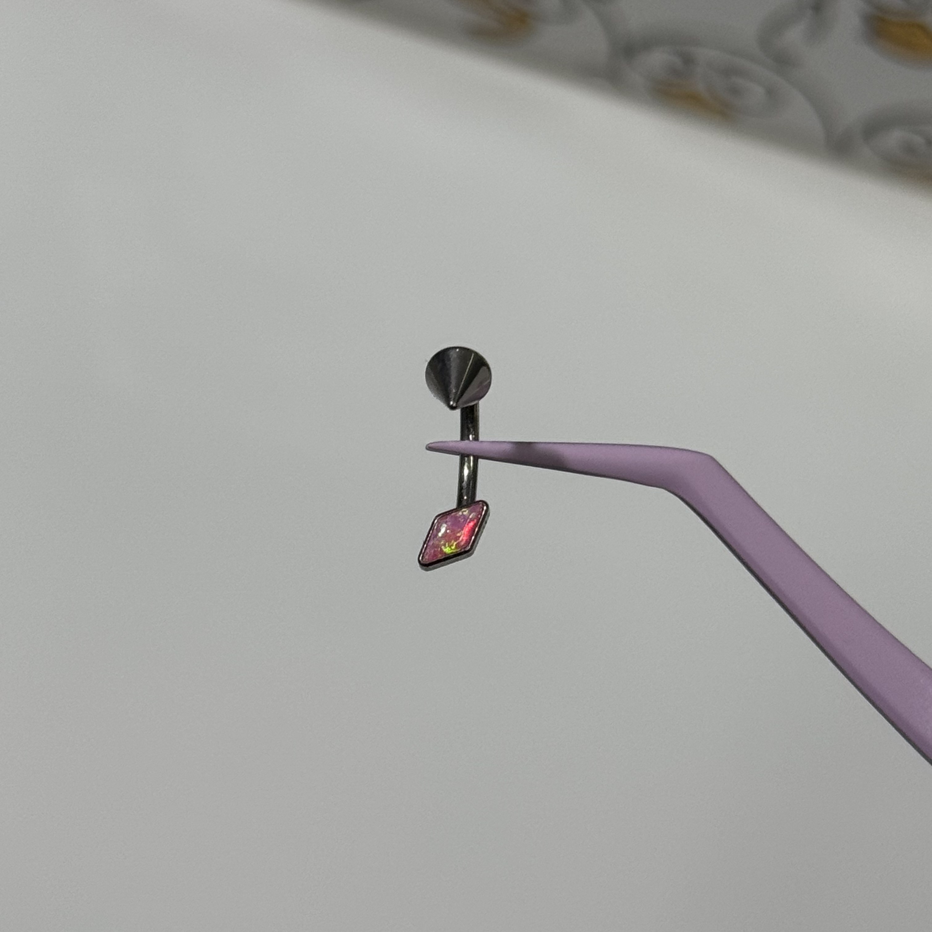 唇环钛合金马蹄环耳骨环耳环M0.9牙口内螺旋CZQY 10079,淘宝优惠券,粉丝福利购,淘宝优惠卷