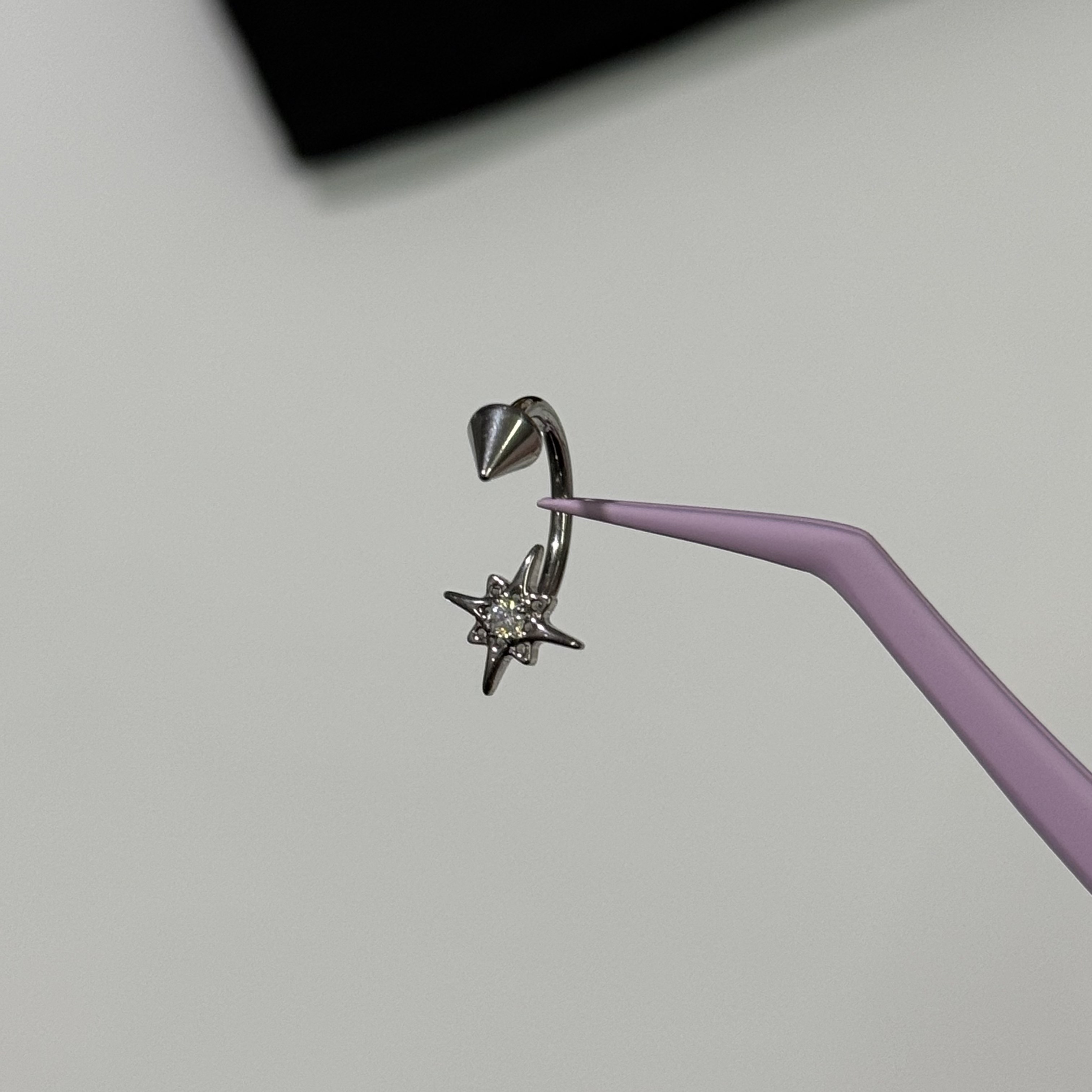 唇环钛合金马蹄环耳骨环耳环M0.9牙口内螺旋CZQY 10056,淘宝优惠券,粉丝福利购,淘宝优惠卷