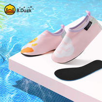 B Duck children Beach Shoes Sox Mens and womens anti-slip anti-cuts Water Shoe Swimming Outdoor Anadromous Soft Shoes