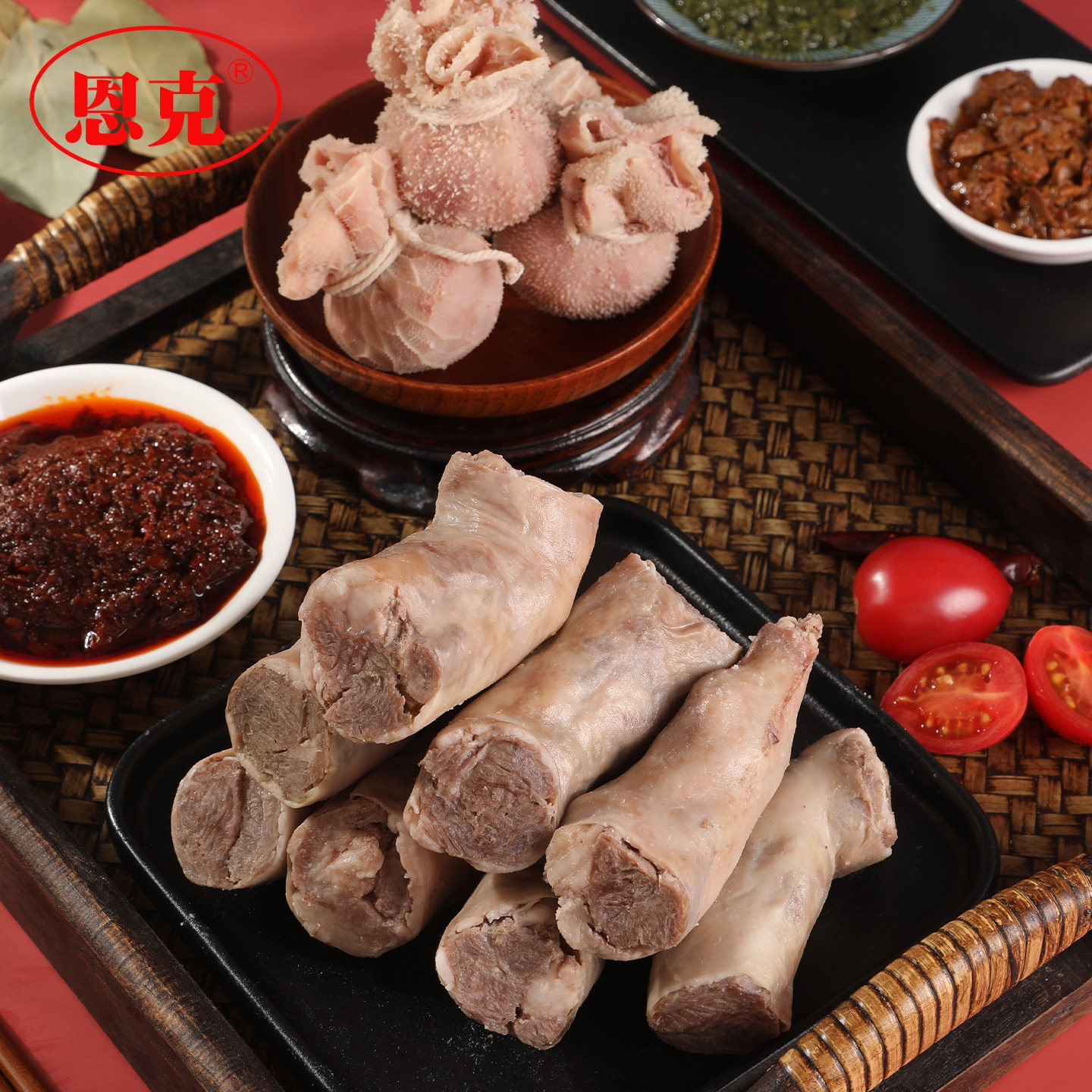 恩克肚包肉羊肉肠内蒙古特产肚包肉锡林郭勒羊新鲜羊肉肠10斤装