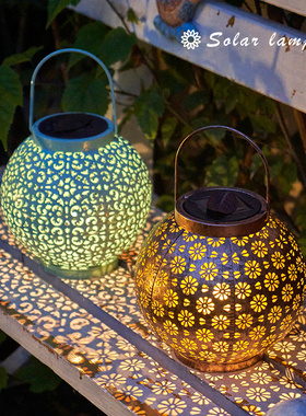 速发台园铁艺装饰工艺品落地墅摆件户外别小庭院花露台景观布置