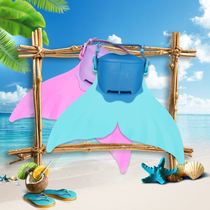 Footbed swimming special breaststroke adult children male and female freestyle frogs Frog Silicone Correction Arena speed snorkeling frogs Shoe socks